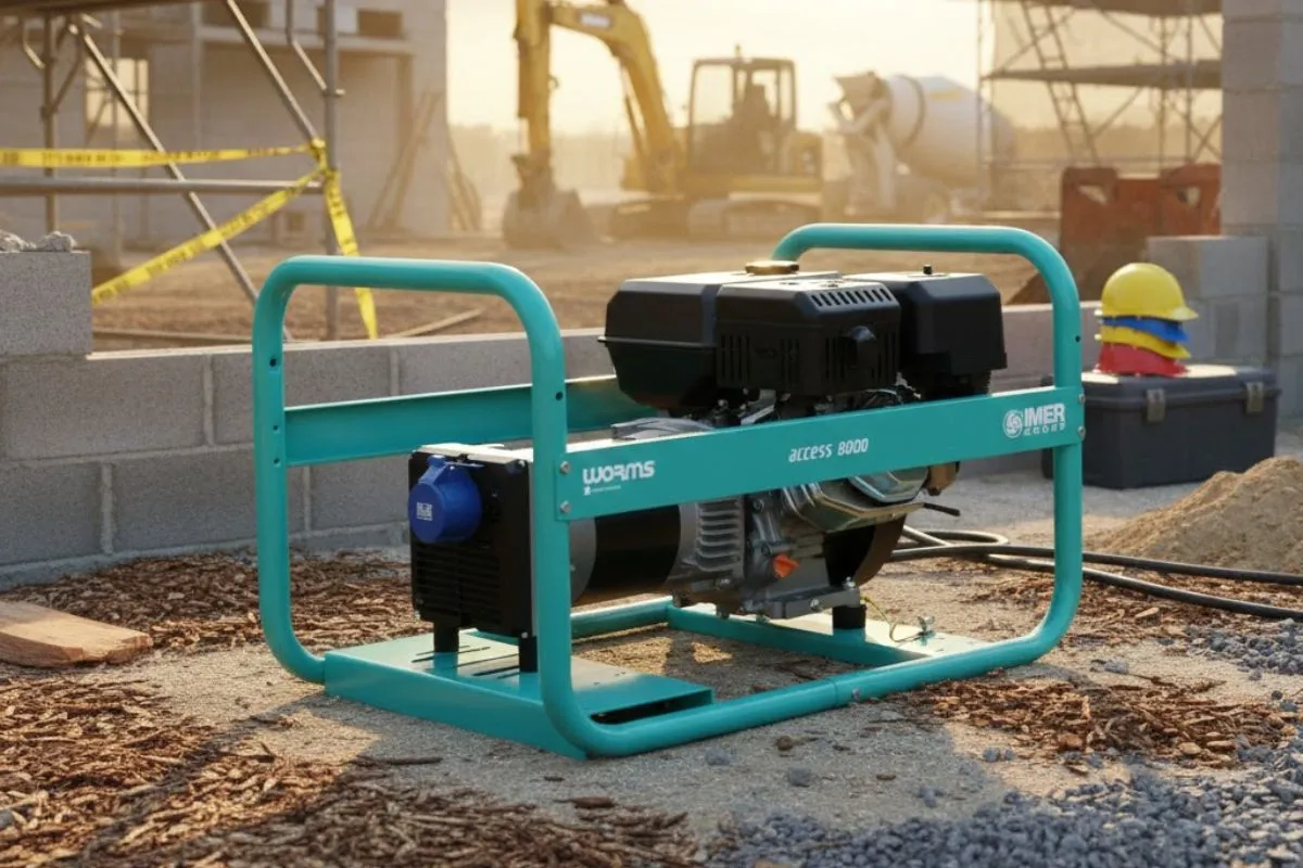 Chantier groupe électrogène