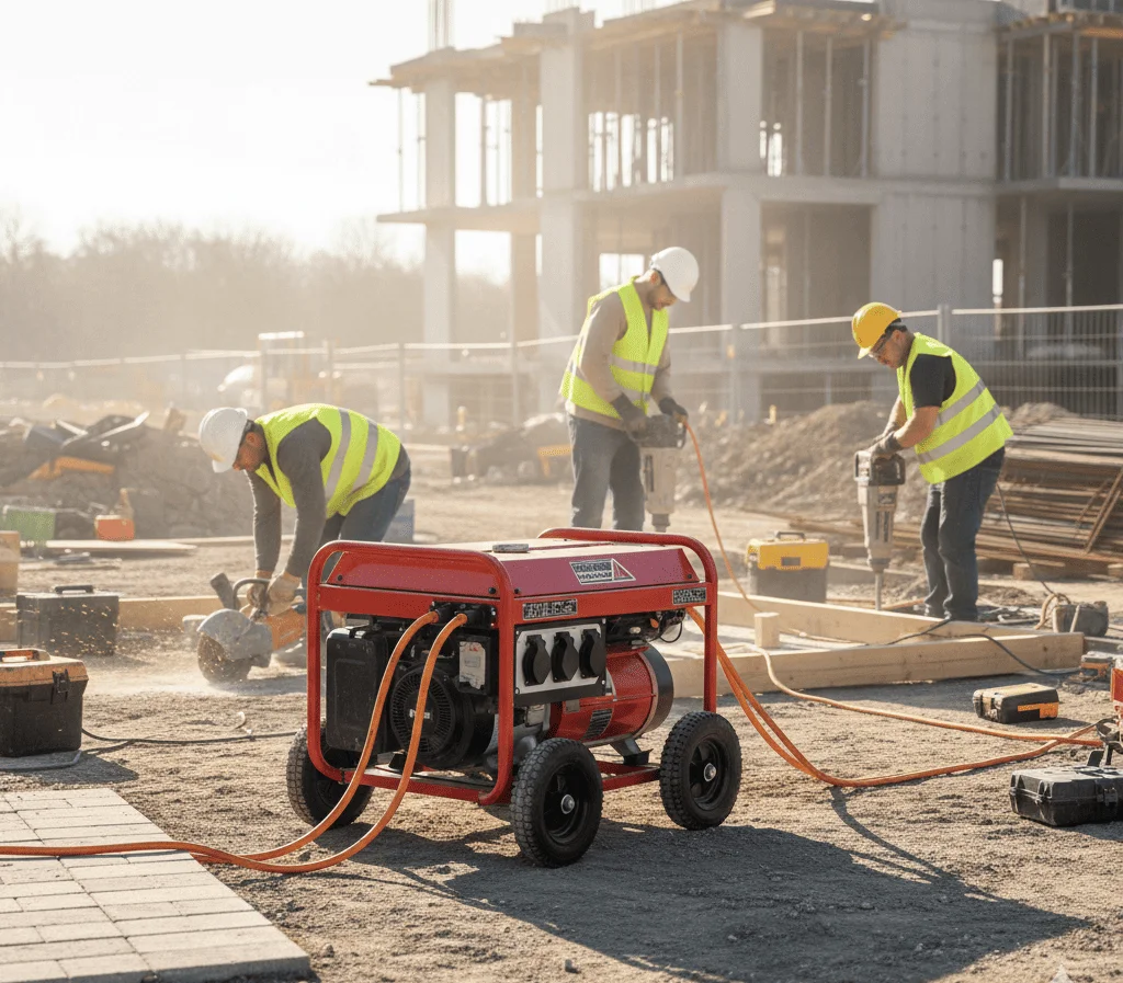 CP DIFFUSION expérience groupe électrogène