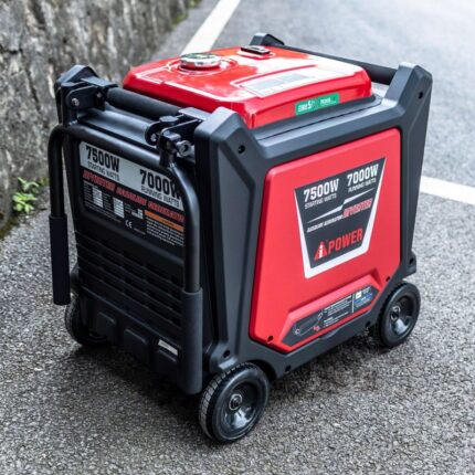 A-iPower Groupe électrogène Inverter 7500W insonorisé déma élec SC8000I monophasé