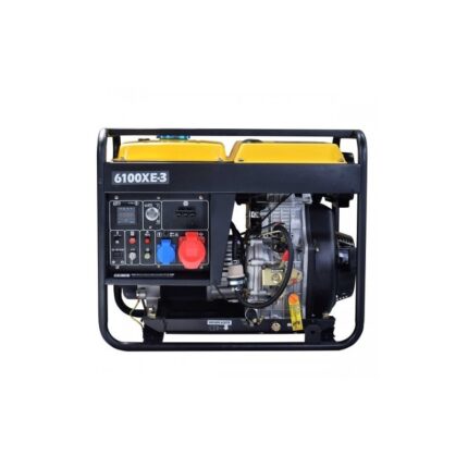 Kompak Groupe électrogène 5200W Diesel 230V/400V NT-6100XE-3 monophasé et triphasé
